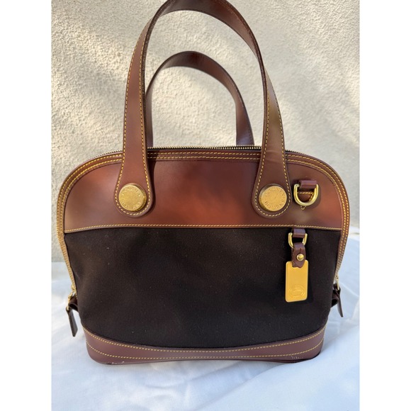 Dooney & Bourke Handbags - Vintage Dooney & Bourke
Cabriolet Dome Satchel Bag Made in USA